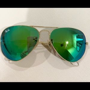 Aviator Green Ray Bans